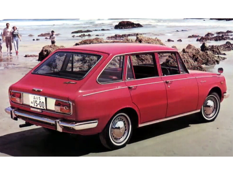 Toyota Corona (RT56) 3 поколение, рестайлинг, хэтчбек 5 дв. (06.1966 - 05.1967)